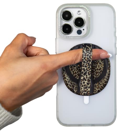 Image of LOVEHANDLE Original Universal Phone Grip - Leopard