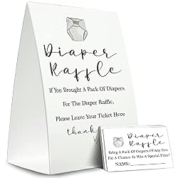 diaper raffle sign