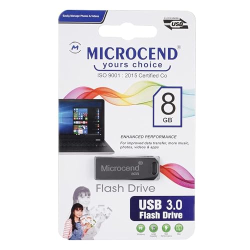 Image of 8gb 3.0 USB Pen Drive /Flash Drive with Metal Body External Storage Device