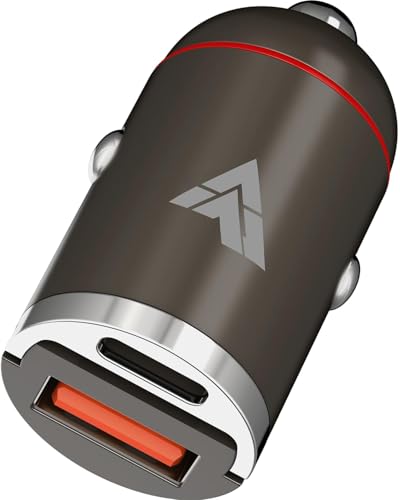 Image of DR VAKU ESSENVOLT 65W Car Charger Fast Charging Dual Port Type C PD PPS 65W + 18W QC 3.0 USB Car Mobile Laptop Adapter for iPhone 17 /16 /15 /14 etc., Samsung All Series, Tablets, & Android Smartphones