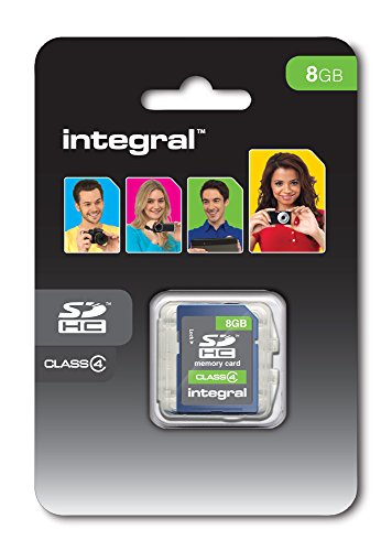 Carte SDHC Integral 8 Go Class 4 pour libérer l'espace de votre reflex