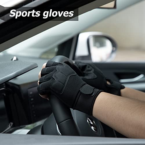 Fioretto Fingerless Gloves For Tactical Airsoft Shooting Motorcycle Bike Cycling Driving Half Finger Hiking Hunting Military Gloves #TOP5