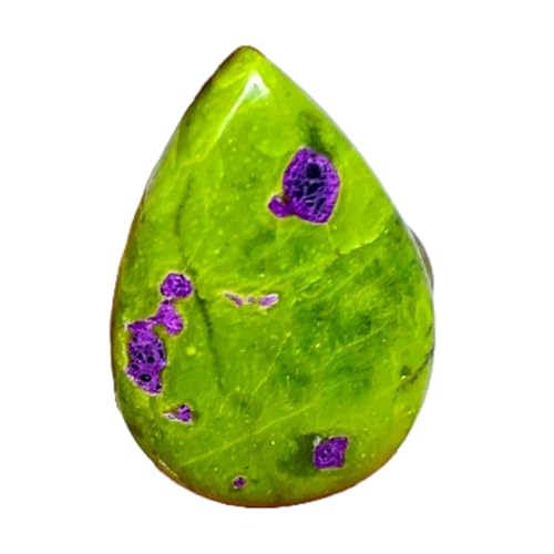 Gemme atlantisite naturelle poire de qualité supérieure pour joaillerie et pendentif d'art