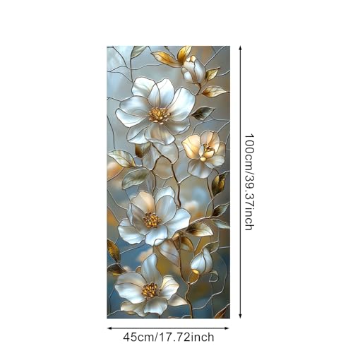 Vinilo Decorativo Blanco Magnolia 17.7 x 39.3 pulgadas miniatura 3