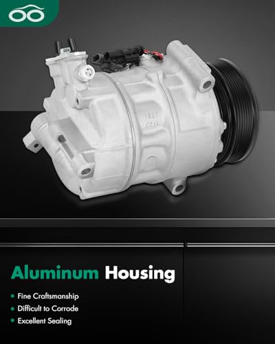 Image of SCITOO AC Compressor for Chevrolet for Equinox 2.4L 2012-2014, Fast Cooling Air Conditioner Compressor for GMC for Terrain 2.4L 2012-2015