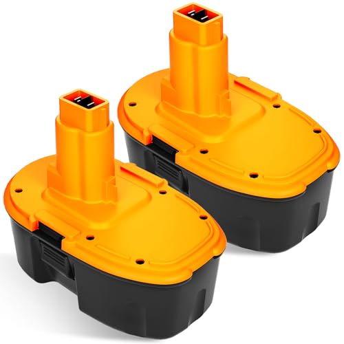 2 Packs 4500mAh 18V DC9096 DC9098 Replacement for Dewalt 18V Battery
