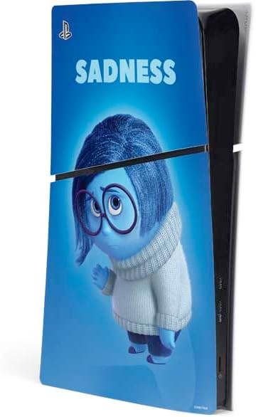 Skinit Decal Gaming Skin Compatible with PS5 Slim Digital Edition Console - Officially Licensed Disney Inside Out Character Group Design