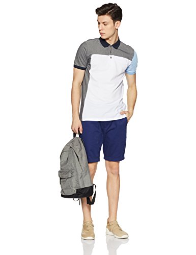 Image of United Colors of Benetton Men's Striped Regular Fit Polo