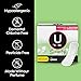 U by Kotex Lightdays Panty Liners, Regular, (thomaswi), Multicolor, Unscented, 64 Count