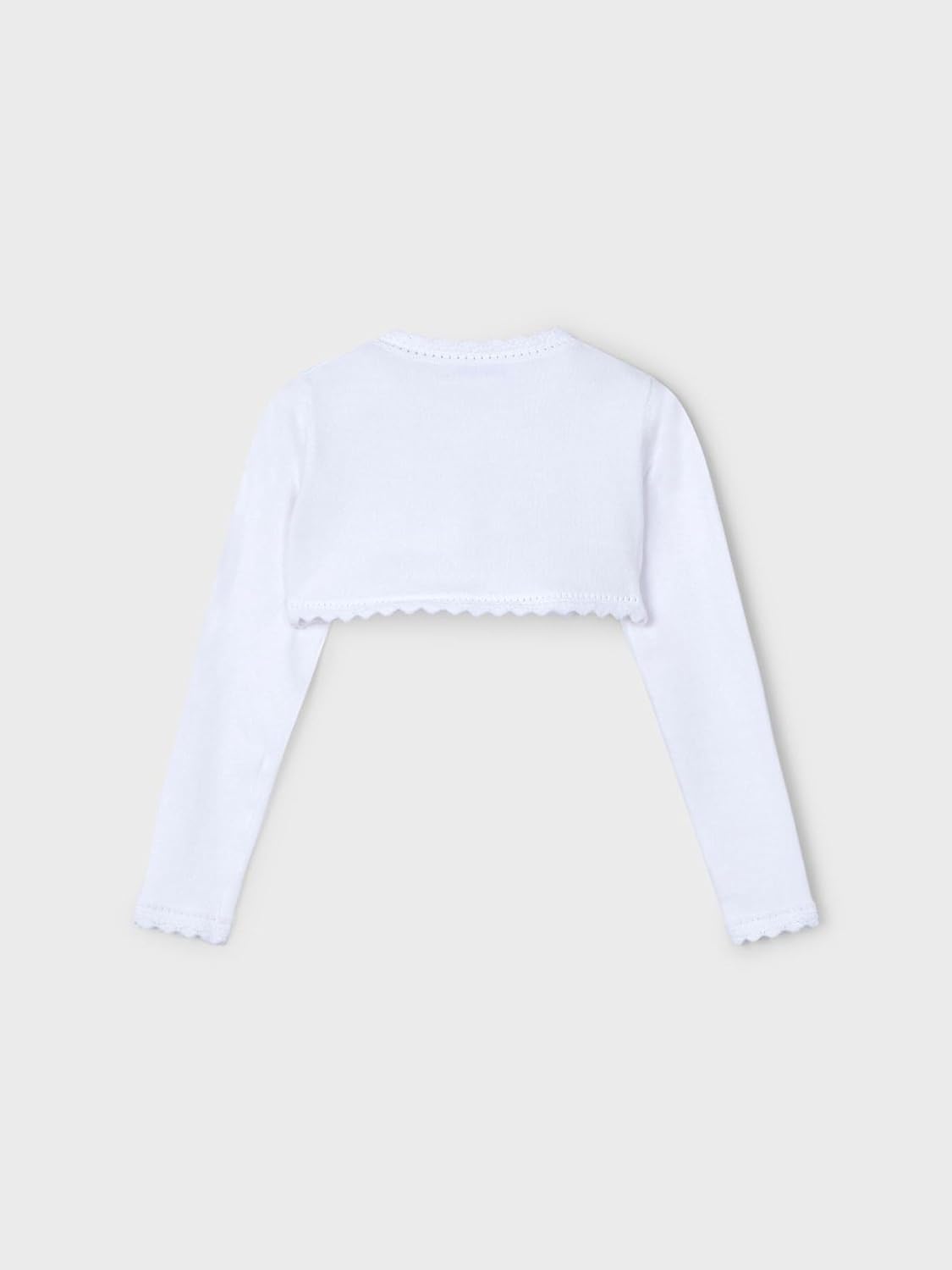 Mayoral Basic Knit Bolero for Girls White