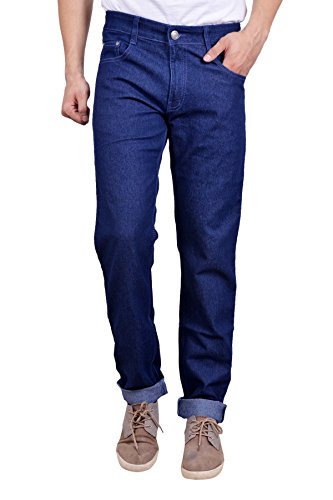 Image of STUDIO NEXX Men's Dark Green Regular fit Jeans