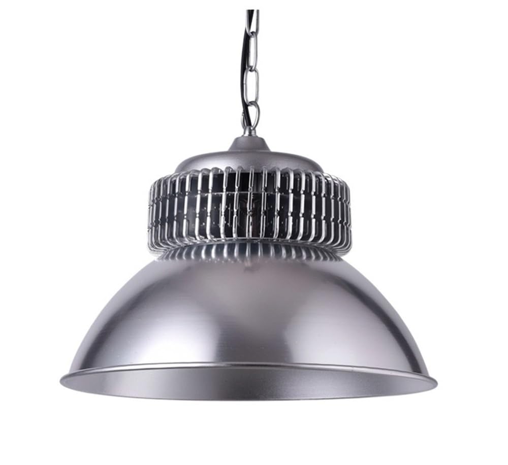 EMFYL lampadine 4 pz/lotto Luce Mineraria Alettata 100 w/150 w/200 w/300 w Baldacchino High Bay Pitch Luce Officina Della Fabbrica luce Della Fabbrica Ha Condotto La Luce Mineraria ( Colore : Silver C