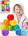 Felly Giochi Neonato 6 Mesi Femmina Maschio Cubi Morbidi Bambini, Giochi Bambino 1 Anno, Giochi Impilabili per Bambini 9 12 Mesi, Giocattoli Montessori Regalo Bambina 6-36 Mesi((10pcs)
