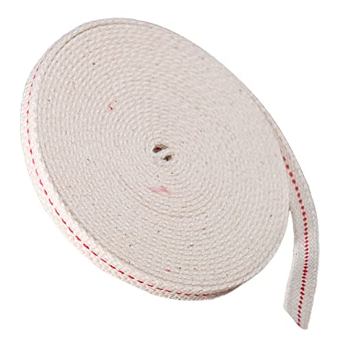 MUSISALY 1roll Replaceable Wick for Oil Lamps Easy to Install for Kerosene and Alcohol Burners for Household and Camping Use