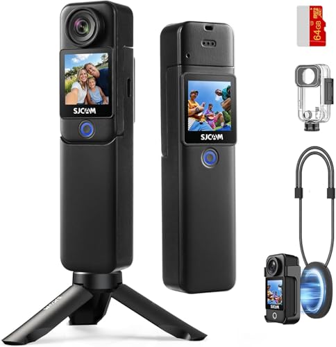 SJCAM C300 2-in-1 Travel Body Camera with Stabilization