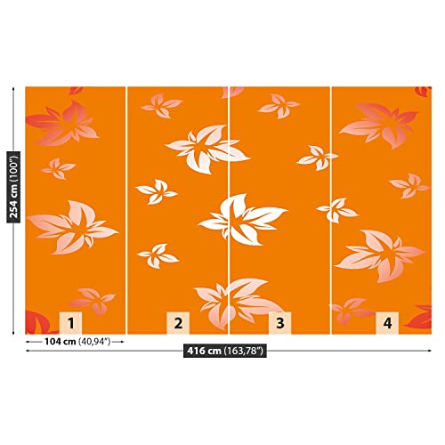 Papier peint floral grand format Tulup protection murale durable - 7