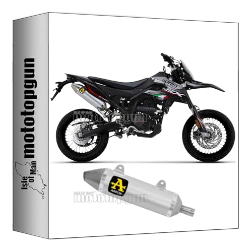 Pot echappement Arrow Thunder alu pour Aprilia RX SX 125 2024 : finie la sonorite d'origine