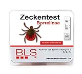 zecken frankreich hund Outdoortaugliche Verpackung Zeckentest Borreliose 5er Sparpaket - Zecke in 10 Minuten auf Borreliose testen - Zeckenschnelltest für Zuhause