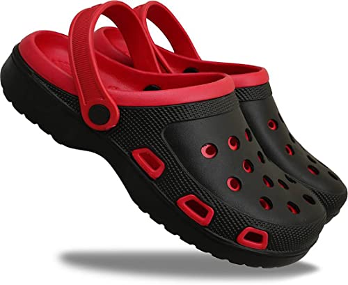 Image of Greentech Super Stylish Clogs for Men | Cushioned Clogs | Sandals with Adjustable Back Strap for Men I Light Weight