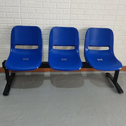 Silla de invitados de 3 plazas con respaldo transpirable para bancos