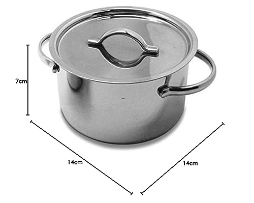 Commichef Miniature Casserole Dish, 18/10 Stainless Steel, Mirror Finish, Silver - Image 3