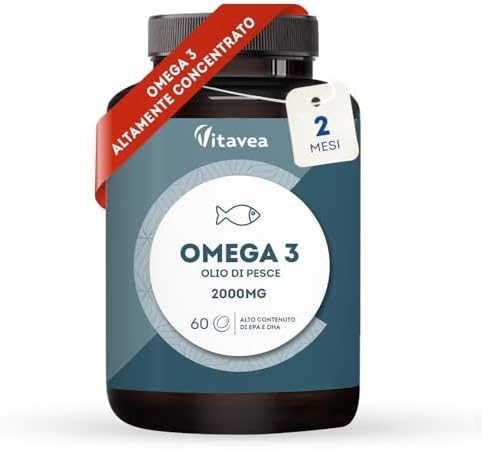 Omega 3 Fish Oil with 1000 mg EPA and 500 mg DHA – High Daily Dos...