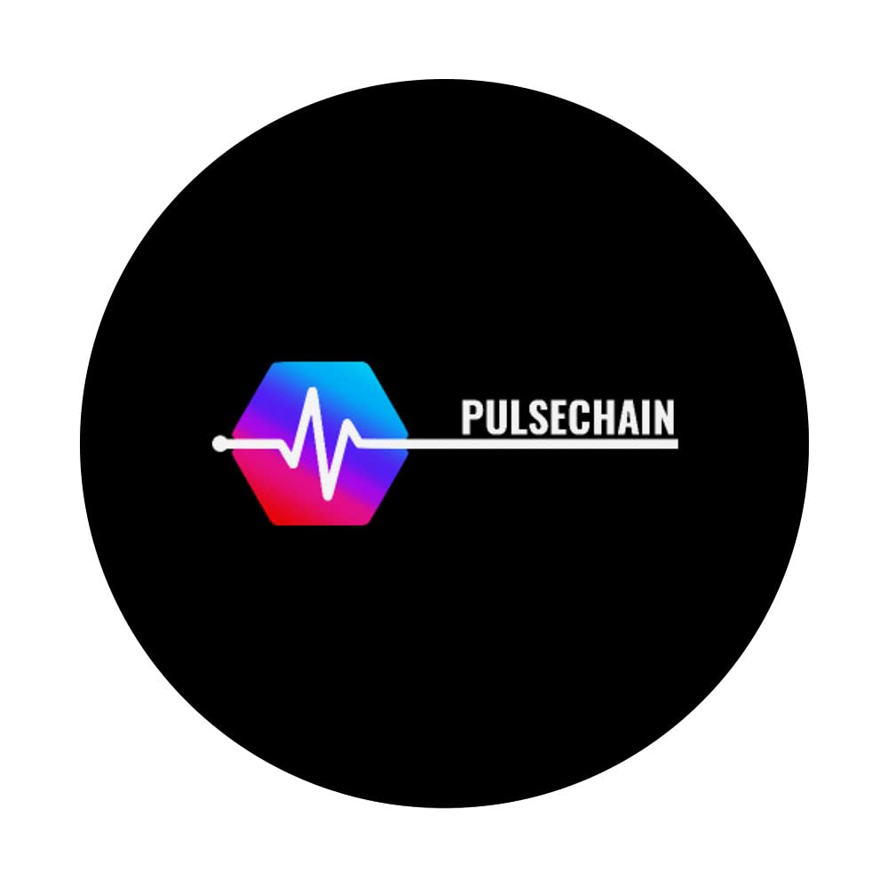 PulseChain PLS Crypto-monnaie HEX Staker Logo PopSockets PopGrip  Interchangeable : Amazon.fr: High-Tech