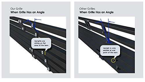 Aps R85301H Black Powder Coated Grille Replacement For Select Chrysler Pt Cruiser Models #TOP6