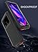 Bpowe Huawei P30 Lite Case, Armor Tank Aluminum Metal Gorilla Glass Shockproof Military Heavy Duty Sturdy Protector Cover Hard Case for Huawei P30 Lite (Black)