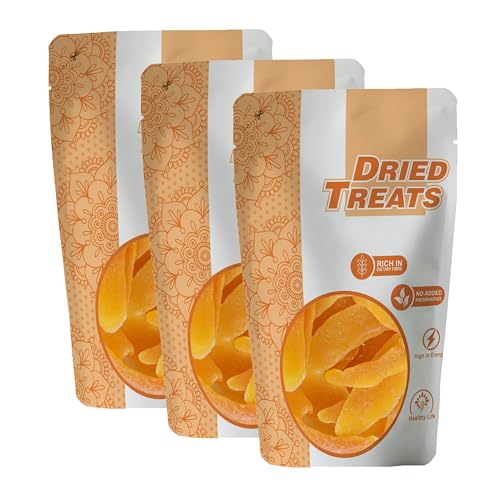 Image of Dried Treats Dried Fruits Nuts And Seeds (Dried Mango, 750 Gram (3X250 Gram)
