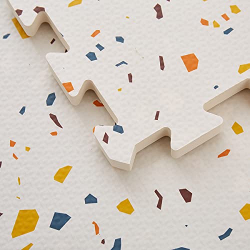Image of Terrazzo Playmat, Non-Toxic, Large, Puzzle Playmat (Multi), 180 Centimeters x 120 Centimeters