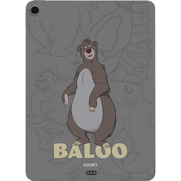 Skinit Decal Tablet Skin Compatible with iPad Air 11in (2024-2025) - Officially Licensed Disney Jungle Book Baloo Portrait Design