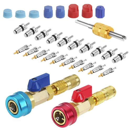 Outil d'extraction de bouchon de valve CVC pour stopper les fuites de clim