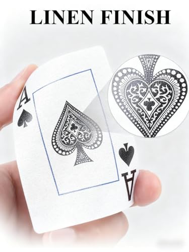 Pack 2 Barajas de Poker con Letras Grandes miniatura 7