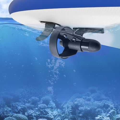 GXFCHYL Underwater Thruster Underwater Scooter Electric Fin Stand Up Paddle Board 12V Sea Scooter for Paddleboard, Fishing Board, Surfboard, Max. Thrust: Within 1102.31 lbs