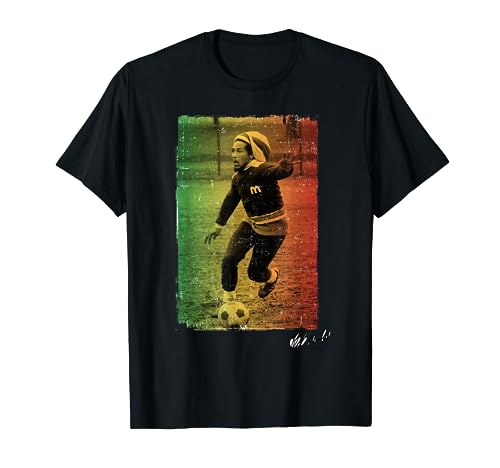 Bob Marley Rasta Fútbol Camiseta