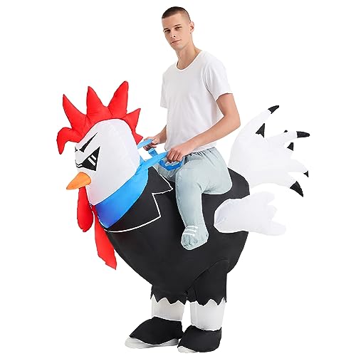 Inflatable Riding Chicken Costume Inflatable Chicken Costume