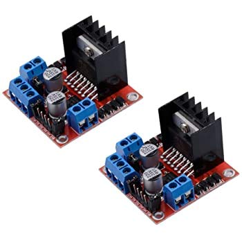 Robozone - L298N Motor Driver Controller Board Module Dual H-Bridge DC Stepper Driver for Arduino Development Board (Pack of 2) (B08MBPKVZ9) Amazon Price History, Amazon Price Tracker