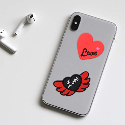 UKCOCO 10 peças de acessórios para telefone DIY DIY decoração adesivos para decoração de capa de tel