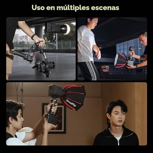 Foco de vídeo SMALLRIG RC 100B COB con 20100 lux y alta fidelidad CRI 97+ para fotografía 4