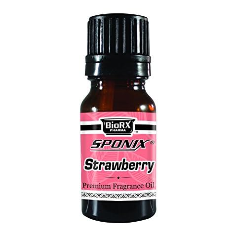 Best Strawberry Fragrance Oil - Top Scented Perfume Oil - Premium Grade - 10 mL by Sponix Cover