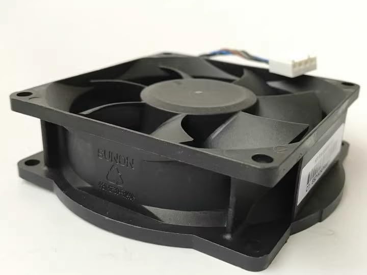 EF80251S2-Q01C-S9A 12V 4.44W Cooling Fan - 80mm x 25mm, Reliable Performance for Various Applications