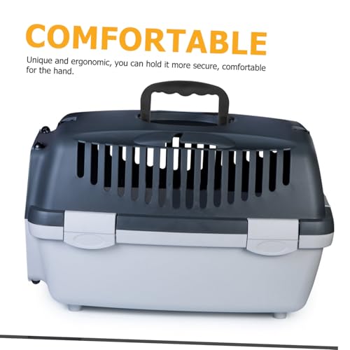 Supvox 4 Stück Kunststoffgriff Für Haustierkäfige Außen Ergonomisch Geruchsneutral Langlebig Ersatzgriff Für Hamster Vogel Und Hundetransportboxen