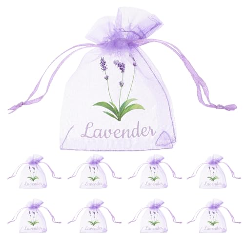 Zerodeko 20 Bolsitas de Lavanda con Cordón miniatura 1