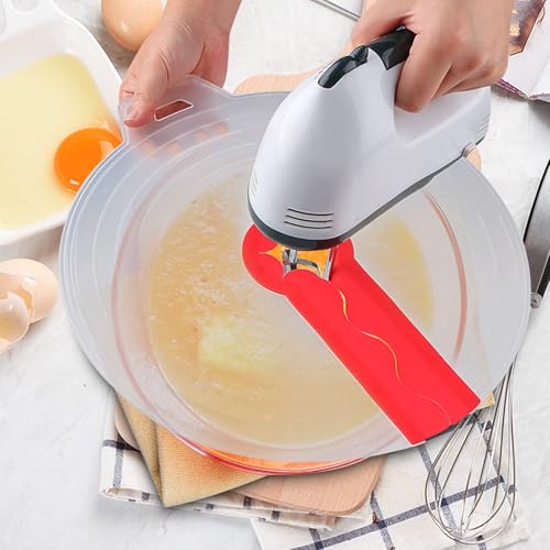 Silicone Bowl Covers, Anti Splash Cover for Egg Basin Egg Splash Guard Splash Proof Baking Tool - Image 2