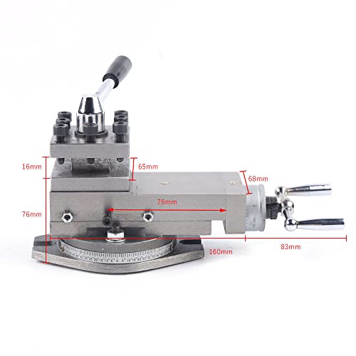 Universal AT300 Lathe Tool Post Assembly para Torno miniatura 2