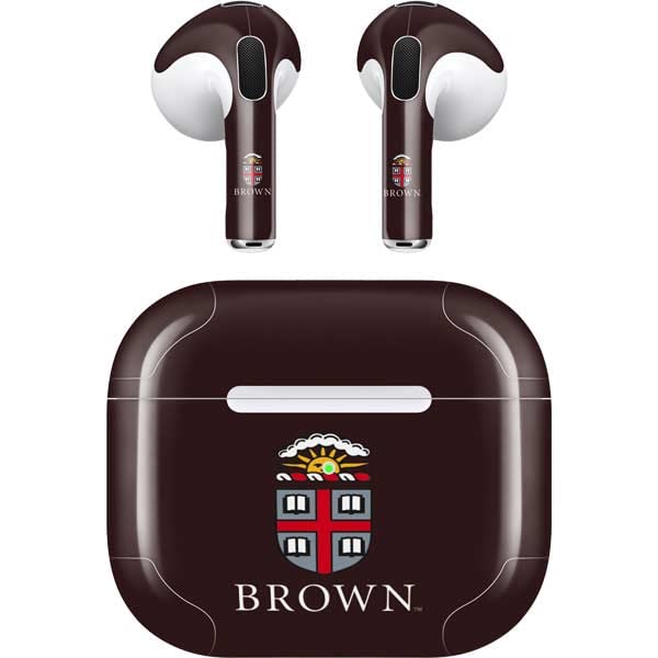Skinit Decal Audio Skin Compatible with Apple AirPods (3rd Gen, 2021) - Officially Licensed Brown University Logo Design