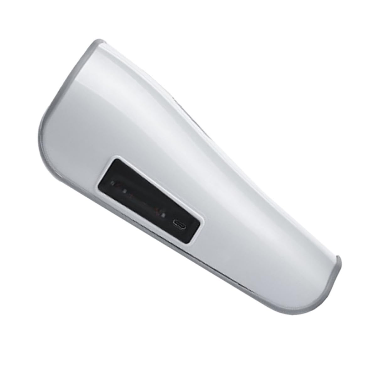 Masajeador de Brazos y Piernas Eléctrico Blanco Función de Mejorar la Circulación, Material Abs, Batería 800mah, Adecuado para Uso en Casa y Relajación Muscular