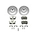 Power Stop ESK369 Rear Euro-Stop Brake Kit Volkswagen