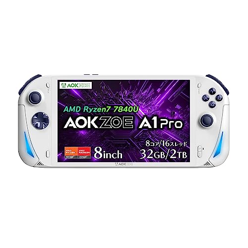 その他 AOKZOE A1 PRO 32GB 2TB Ryzen 7840U Aokzoe A1 Pro AMD Ryzen™ 7 7840U – AOKZOE